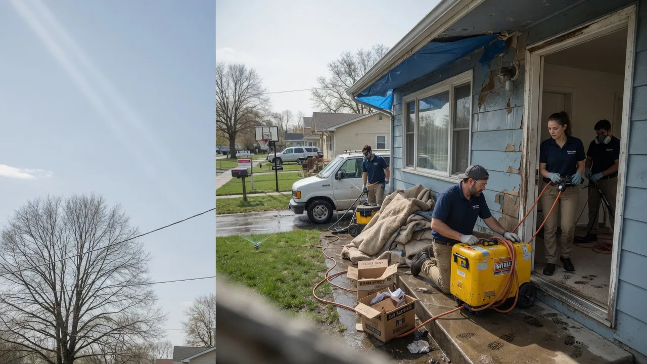 Basement Flood Cleanup in East Calais, VT near me